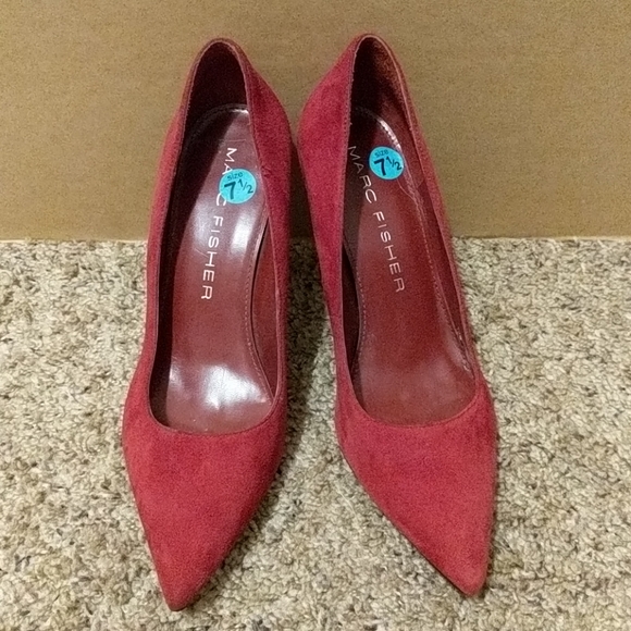 Marc Fisher Shoes - Marc Fisher Red Heels